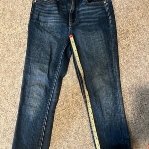 Judy Blue Cropped Ankle Blue Jeans
